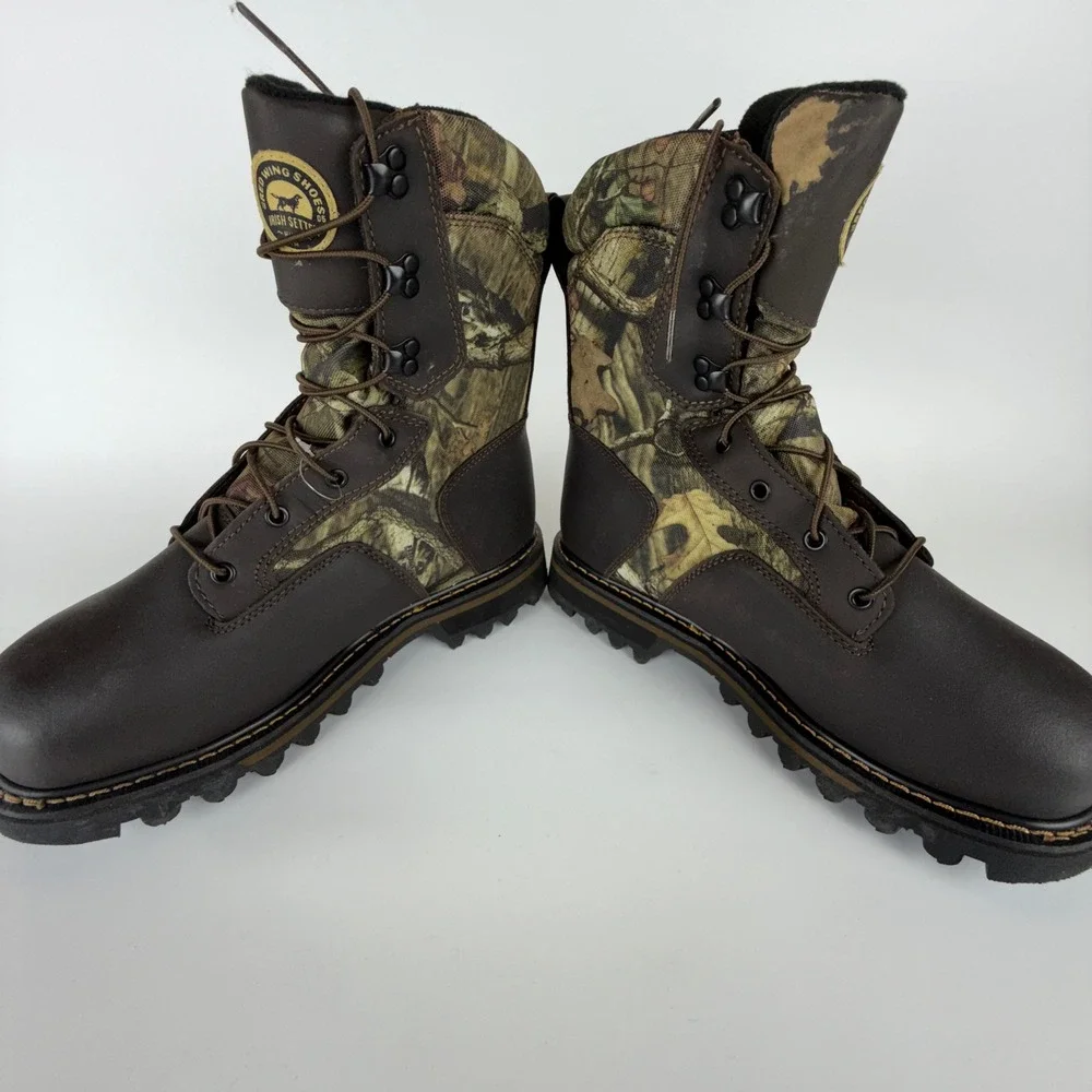 Irish Setter Gunflint II 2813 Mens Hunting Boots 1000g Insulated 10 EE Camo READ